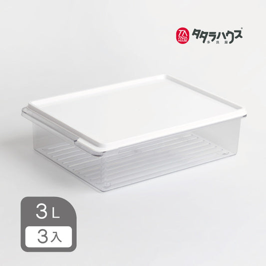 TATARA HOUSE® Transparent Fresh Box 3L 3,000ml*1