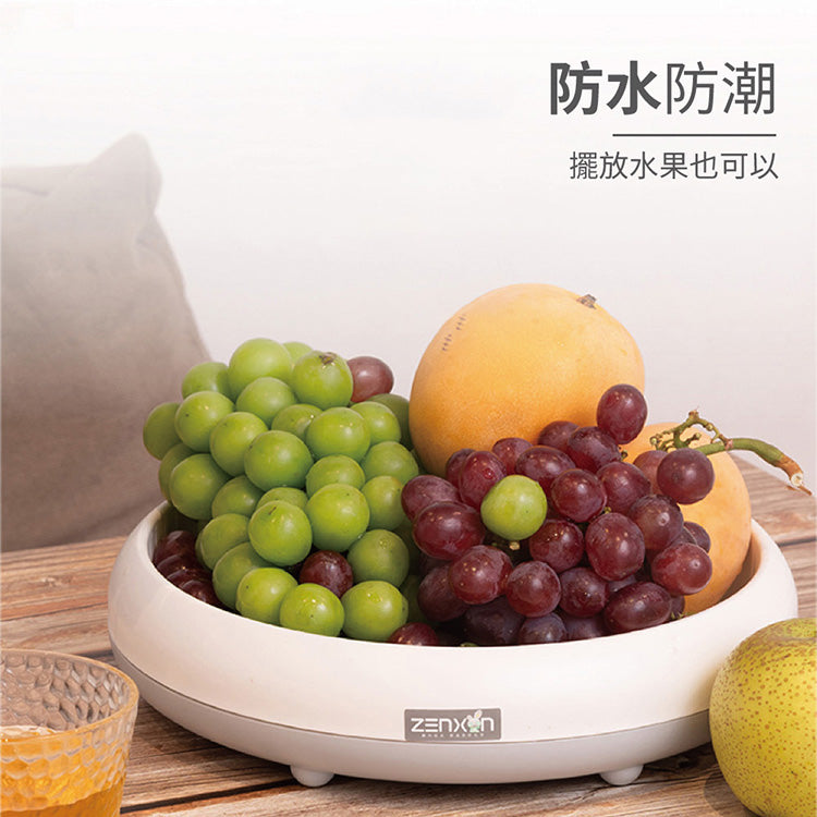 旋轉式置物盤(粉綠/瓷白隨機出貨)