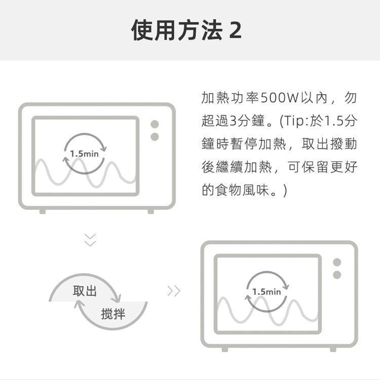 法國【MONBENTO】MB原創長方形雙層便當盒-黑色