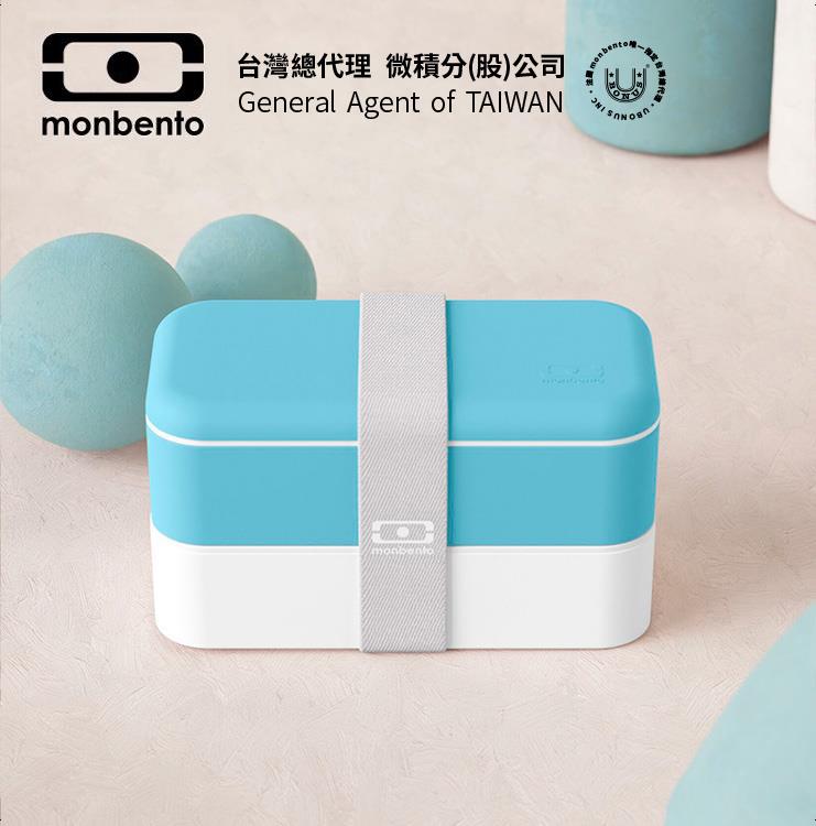 法國【MONBENTO】MB原創長方形雙層便當盒-天空之境