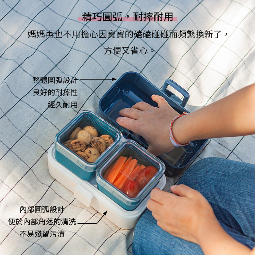 法國【MONBENTO】MB Tresor兒童便當盒-冰原小狼