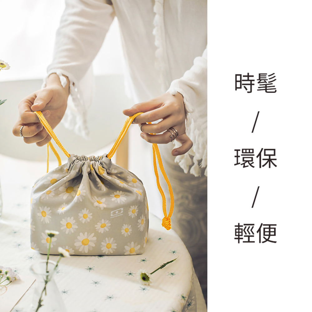 法國【MONBENTO】MB便當束口袋-小雛菊