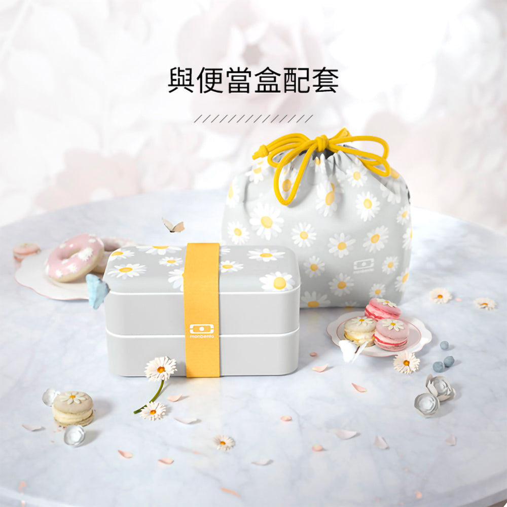 法國【MONBENTO】MB便當束口袋-小雛菊