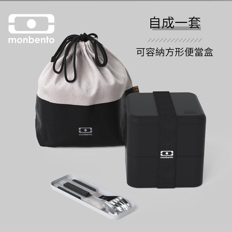 法國【MONBENTO】MB便當束口袋-橡木玄黑