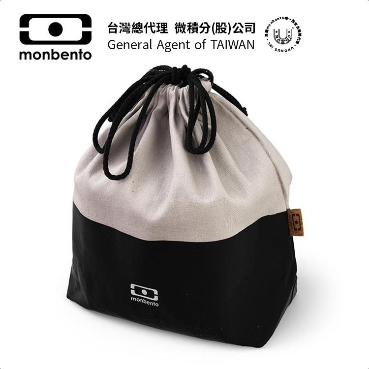 法國【MONBENTO】MB便當束口袋-橡木玄黑