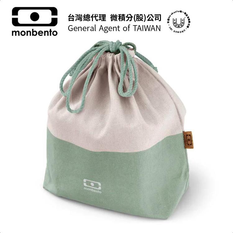 法國【MONBENTO】MB便當束口袋-橡木青綠