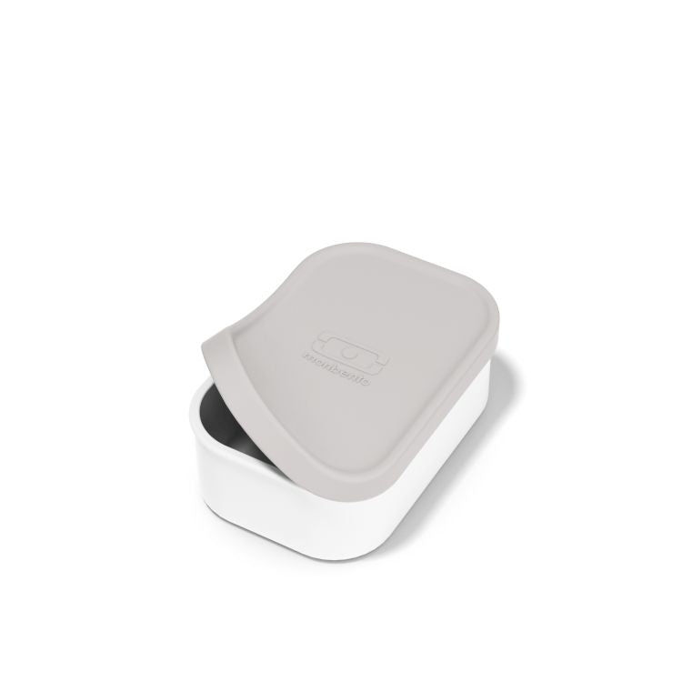 法國【MONBENTO】MB可加熱分隔盒4入組(S+L+ 2XM)-沉穩灰