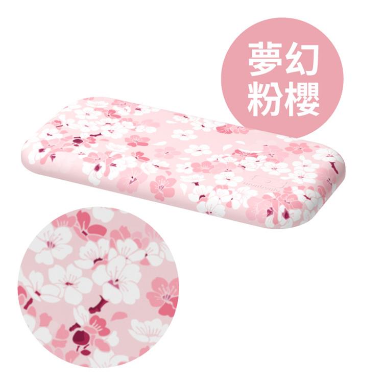 法國【MONBENTO】MB原創長方形雙層便當盒上蓋-夢幻粉櫻