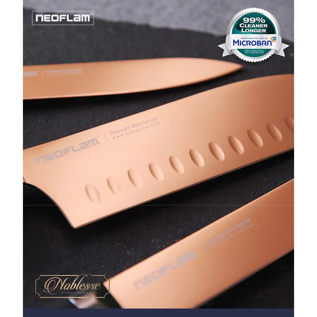 NEOFLAM 大貴鏃鈦金抗菌刀具7吋三德刀『11/11~16限時折扣』