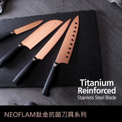 NEOFLAM 大貴鏃鈦金抗菌刀具7吋三德刀『11/11~16限時折扣』