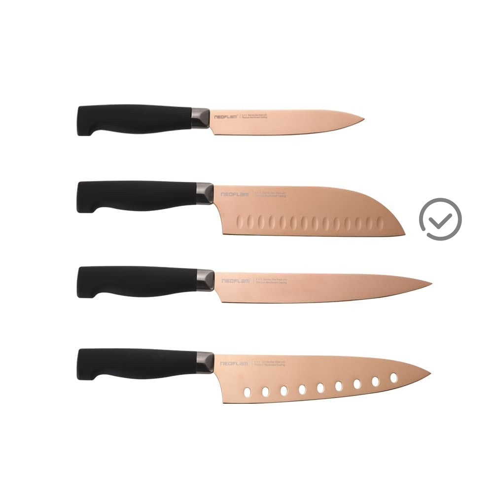 NEOFLAM 大貴鏃鈦金抗菌刀具7吋三德刀『11/11~16限時折扣』