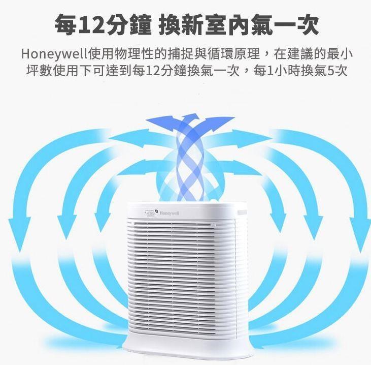 【美國Honeywell】抗敏空氣清淨機HPA-100APTW