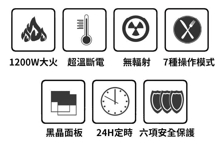【TECO東元】IH電磁爐XYFYJ020