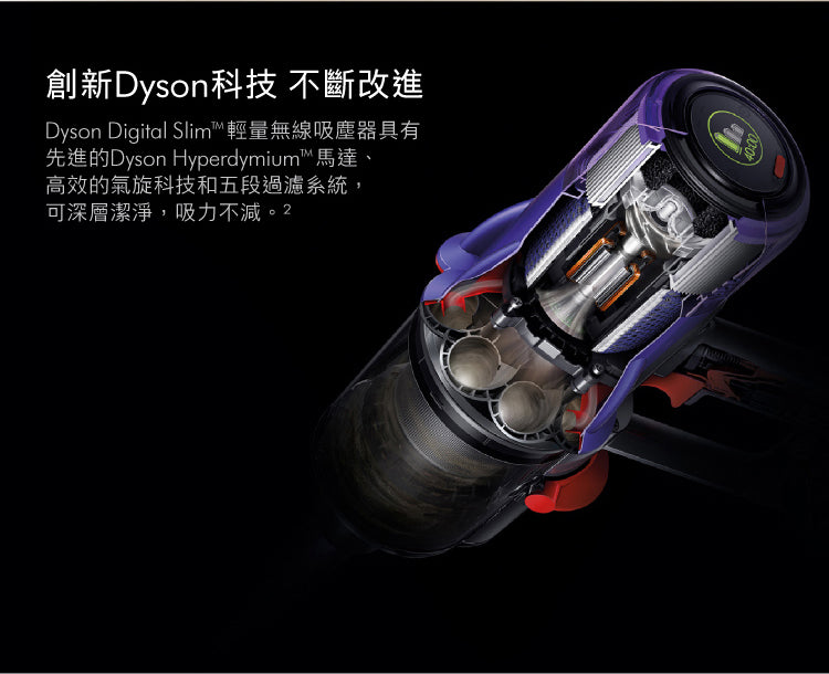 【限時下殺↘】Dyson Digital Slim Origin 輕量無線吸塵器(現省$8,000再送行李箱)