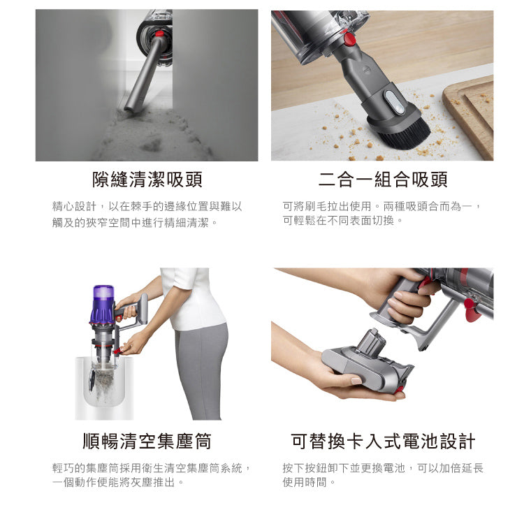 【限時下殺↘】Dyson Digital Slim Origin 輕量無線吸塵器(現省$8,000再送行李箱)