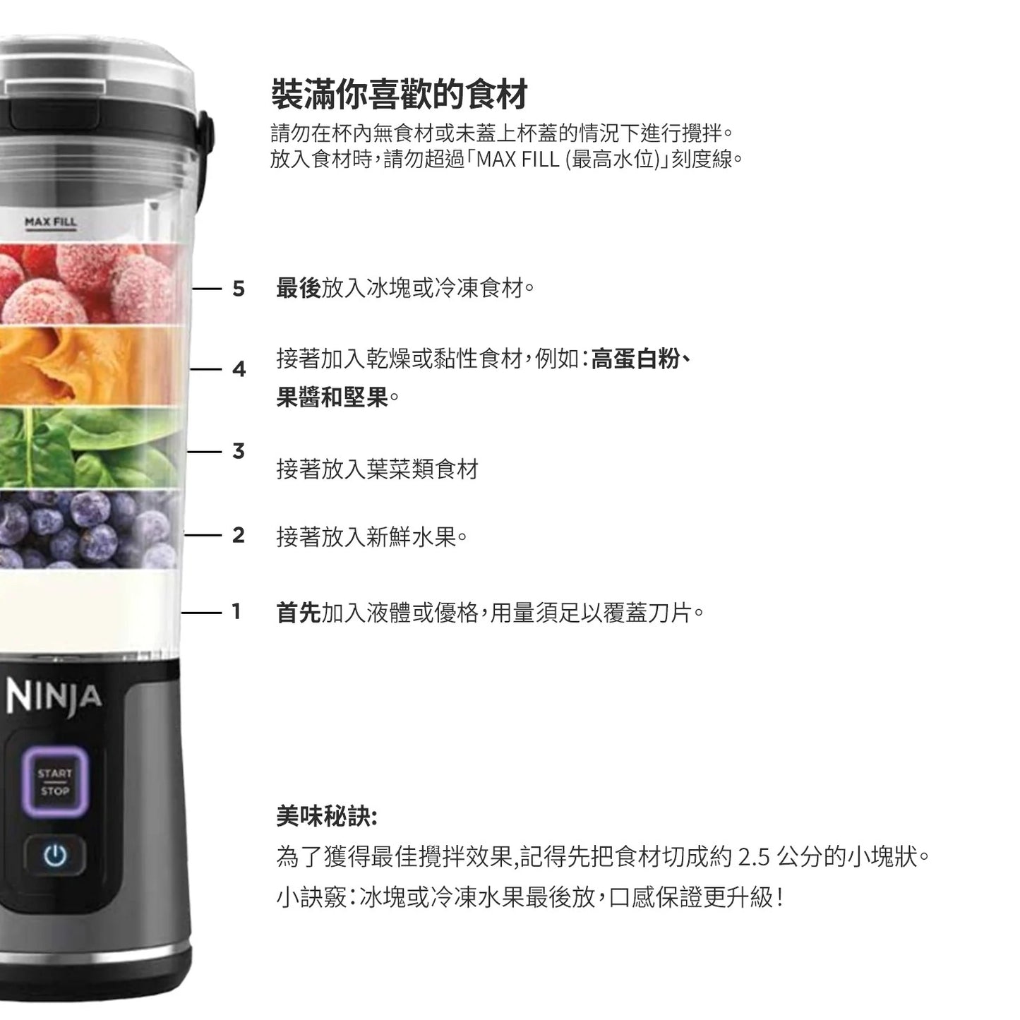 NINJA BLAST 無線果汁機 BC151