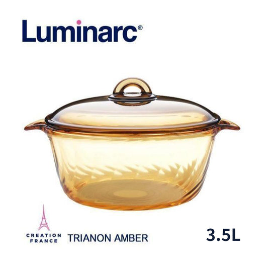【法國Luminarc樂美雅】Pyroflam微晶透明鍋3.5L
