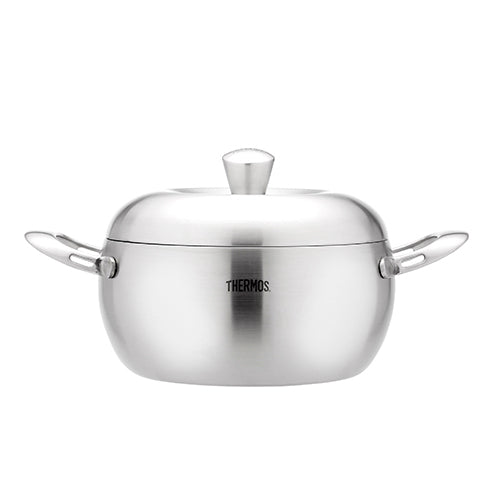 THERMOS 膳魔師蘋果原味鍋san系列雙耳湯鍋20cm『11/11~16限時折扣』