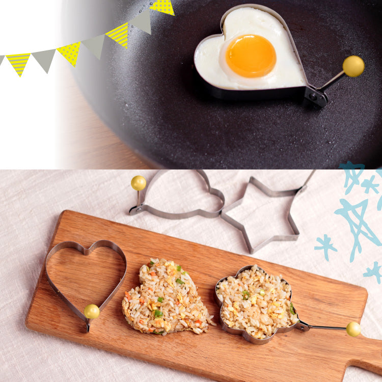 可愛不鏽鋼煎蛋器4入組『11/11~16限時折扣』