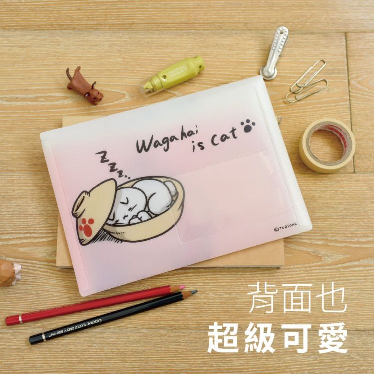 【反應過激的貓】資料夾3入組-可放置名片