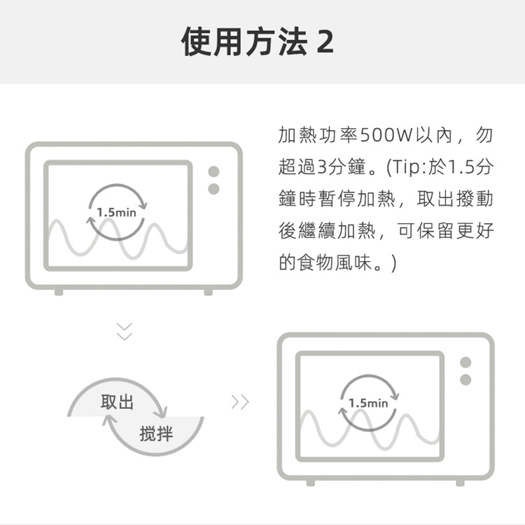 法國【MONBENTO】MB原創長方形雙層便當盒－怦然心動