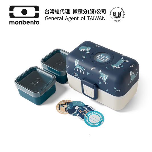 法國【MONBENTO】MB Tresor兒童便當盒－冰原小狼