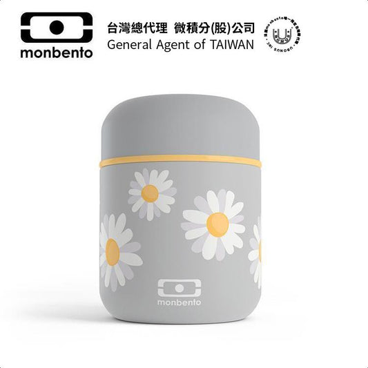法國【MONBENTO】MB不鏽鋼真空膠囊悶燒杯－小雛菊