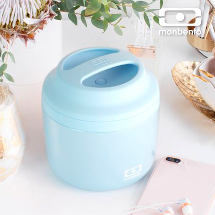 法國【MONBENTO】MB升級款不鏽鋼真空燜燒罐－天空之城