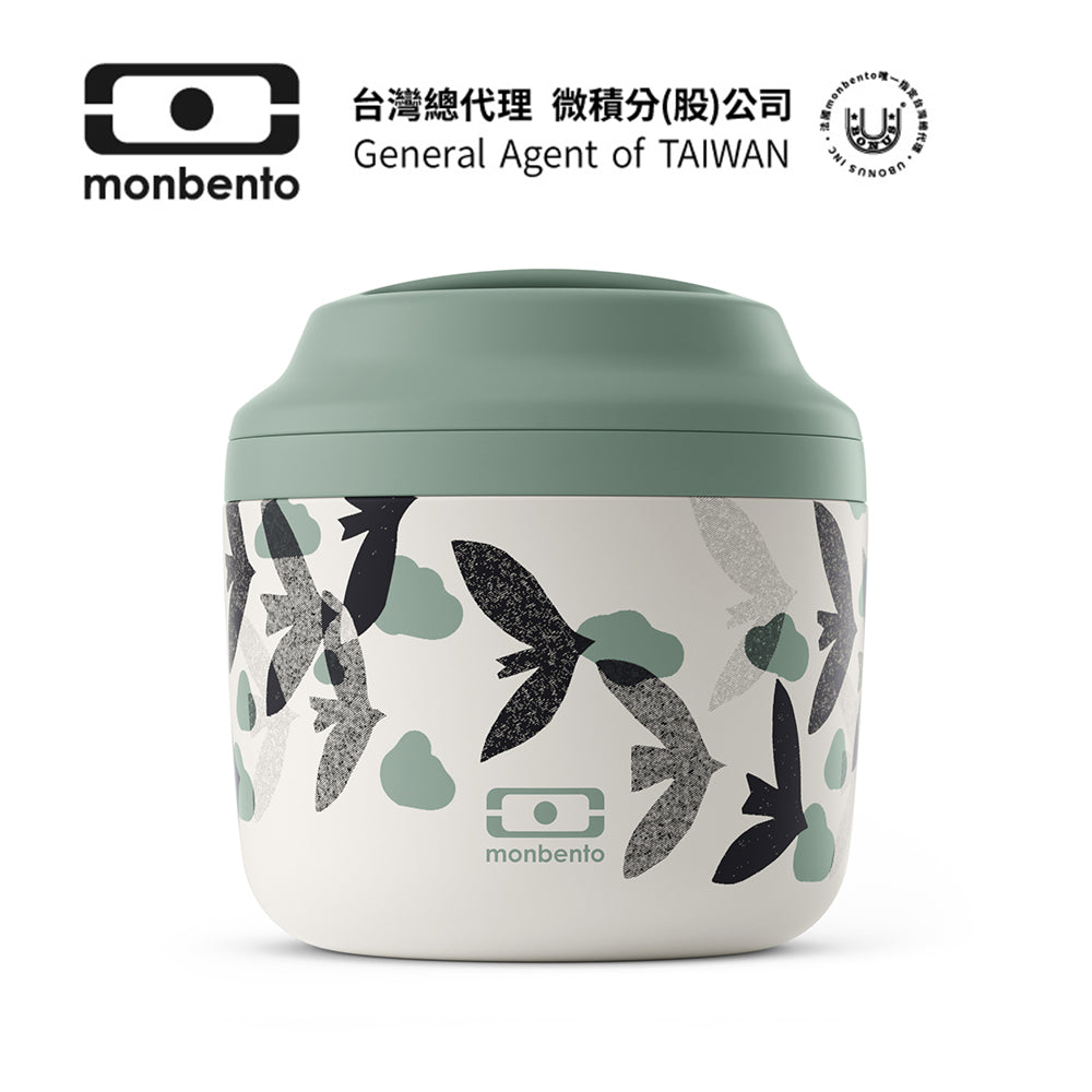 法國【MONBENTO】MB不鏽鋼真空燜燒罐－青鳥