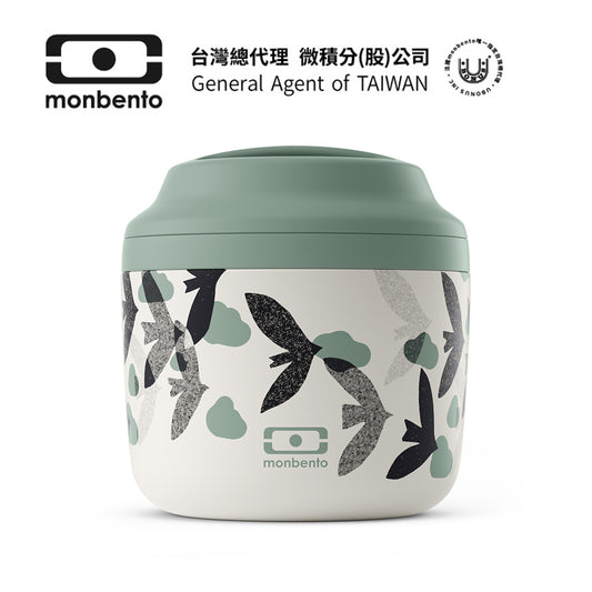 法國【MONBENTO】MB不鏽鋼真空燜燒罐－青鳥