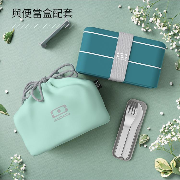 法國【MONBENTO】MB便當束口袋－抹茶綠