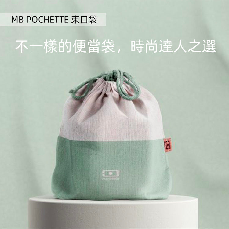 法國【MONBENTO】MB便當束口袋－橡木青綠