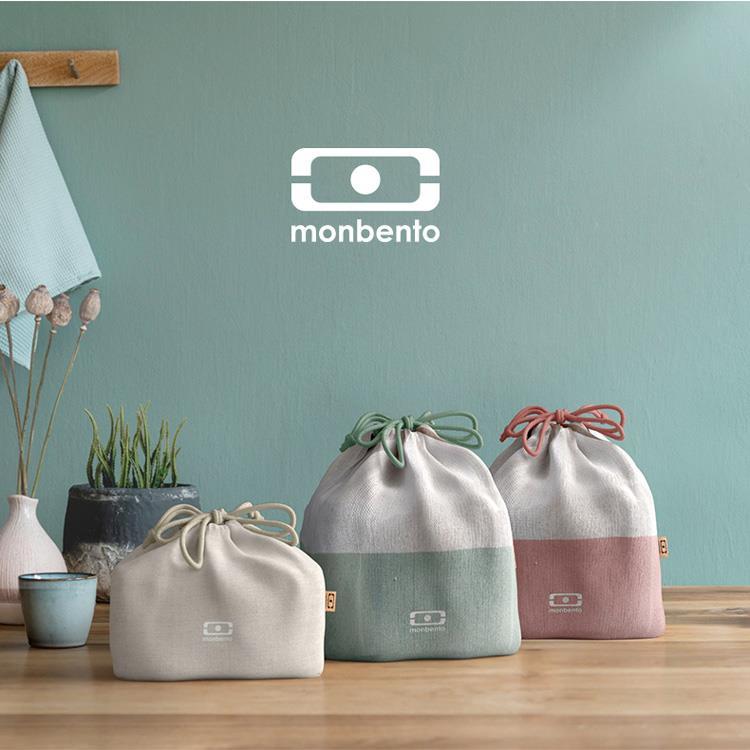 法國【MONBENTO】MB便當束口袋－橡木青綠