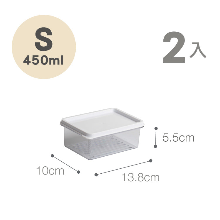 TATARA HOUSE® Transparent Fresh Box Set of 8