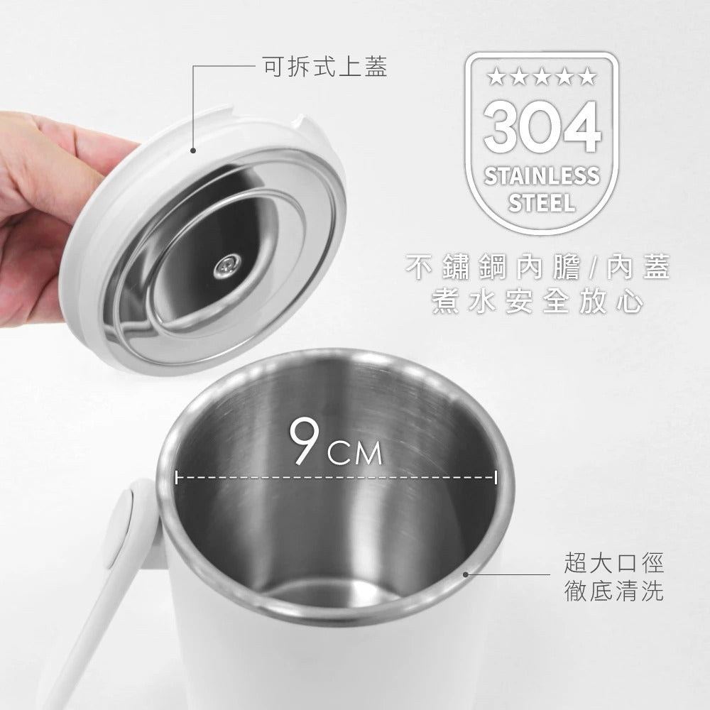 【KINYO】304不鏽鋼隨行快煮壼AS-HP65『11/11~16限時折扣』