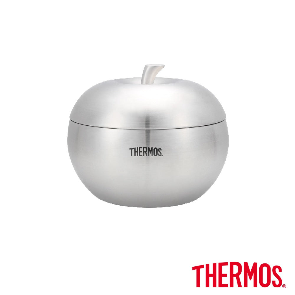 THERMOS 膳魔師雙層不鏽鋼蘋果餐碗0.9L『11/11~16限時折扣』