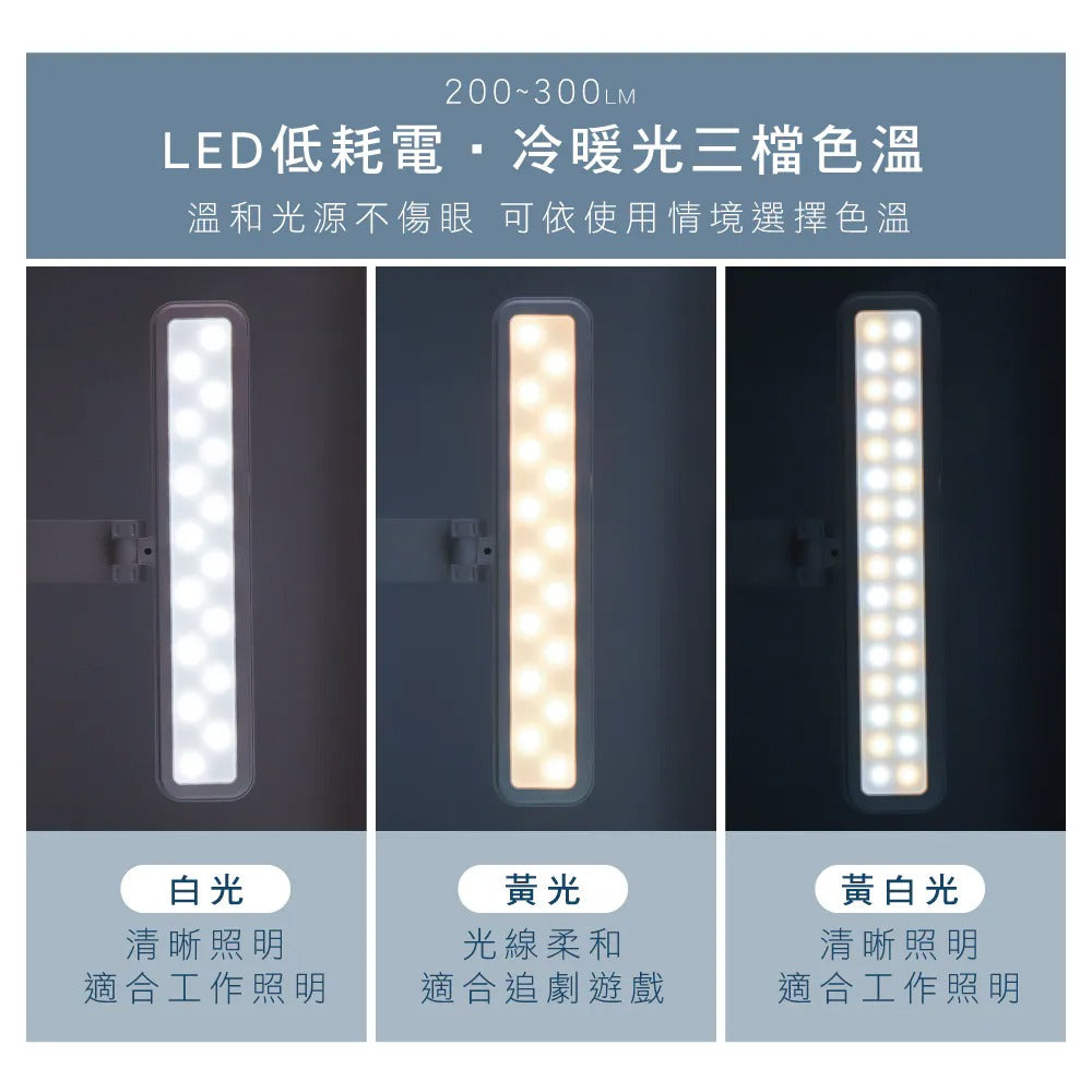 KINYO無線折疊多功能LED檯燈PLED-4202『11/11~16限時折扣』