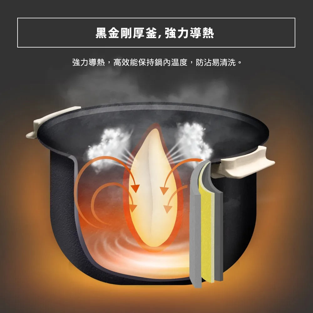 象印*6人份*黑金剛微電腦電子鍋(NS-ZEF10)『11/11~16限時折扣』